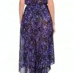 The Kooples Hortensia Maxi Dress Purple Hydrangea in size small Photo 2