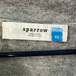 Sparrow Anthropologie Sweater Dress‎ Cowl Neck Lambs Wool Cashmere Oversized XS Gray Photo 6