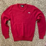 IZOD  Lacoste for her red sweater size M Photo 0