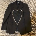 Area Heart Cutout Mens Style Blazer size 4 Photo 1