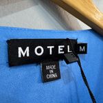 Motel Rocks Blue Motel Psychedelic Ravewear Mini Dress Size M NWT Photo 4