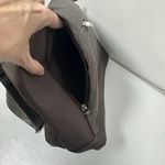 Gun Tote'n Mamas Purse Concealed Carry Pebbled Leather Nylon Brown Shoul… Photo 3