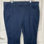 Isaac Mizrahi Live Sz 22 W Pull On Cropped Jeans Photo 1