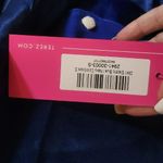 Terez  Electric Blue and Navy Silk Colorblock Button Down Size S $248 Photo 1