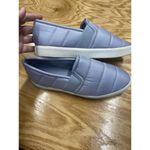 Vince Slip-O Sneaker Women's 9.5 M Gray White Leather Casual Comfort Shoes S39 Photo 4