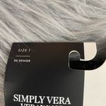 Vera Wang Brand new Simply Vera  Black Runway Tights Photo 1