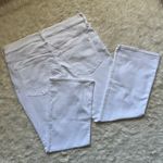 Madewell Jeans Petite Kick Out Crop Mid-Rise Stretch Pure White 31P NWT New Photo 4