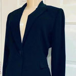Tahari Woman’s blazer in black super cute like new Photo 1