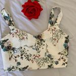 Lucy Paris Floral Crop Top Photo 0