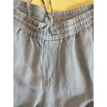 Lane Bryant  Linen Blend Wide Leg Pants Size 14/16 Gray Coastal Beachy Casual Photo 5