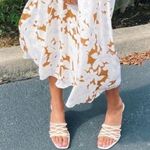 Gucci  vintage braided strappy heel size 5B **needs heel posts Photo 1