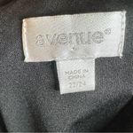 Avenue  long sleeve black floral stretch pleated dress size 22/24 Photo 5