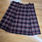 Vintage Red & Black Plaid Maxi Fringe Skirt|Emily M|Size:9/10|cottagecore|70s Size undefined Photo 10