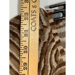 Multiples  Women's Brown Animal Print Pullover Tunic Blouse Top Plus Size 1X Photo 5