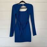 Lovers + Friends  Women’s Small Royal Blue Square Neck Layla Mini Dress Photo 3