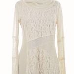 RXB Ivory Asymmetrical Tunic Sweater White Size M Photo 0