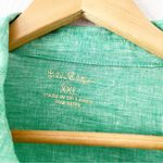 Lilly Pulitzer  Linen Long Sleeve Button Down Shirt in Sea View Photo 3