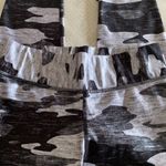 Terez  Women’s Black/Grey Camouflage Crop Leggings Photo 1