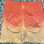 Allure the Brand Sunrise Ombré Shorts Orange Size L Photo 2