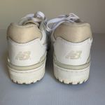 New Balance 550 White Beige Leather Sneakers Women’s Size 8 (EU 39) Photo 5