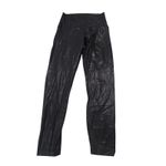 Lululemon  Align High-Rise Ribbed Pant 25" Shine Foil Black Night SIZE 6 Photo 3