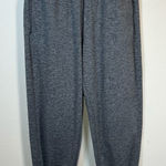 Aerie  Fold Over High Rise Jogger Pants  Dark Gray Heather Stretch  Women's Small Photo 0