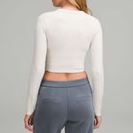 Lululemon  Hold Tight Cropped Long Sleeve in bone Photo 1