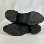 Calvin Klein  Women's Black Leather Ankle Boots Side Zip Comfort Low‎ Heel 7.5M Photo 8
