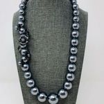 🆕 Stylish silver metallic necklace Photo 0