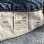 American Eagle Distressed Ripped Tomgirl Button Fly Denim Jeans 10 Photo 9