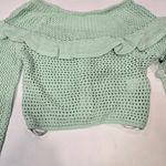 Tularosa Mindy Crochet Top in Key Lime Photo 2