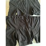 Amazon  Maternity Black Comfort Waist Bike Shorts 4 Pack Size L Photo 1