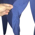 Athleta Transcend Half Zip Navy Long Sleeve Cinched Waist Top Small #759 Photo 10