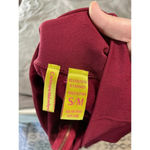 NWOT‎ Catherine Malandrino Maroon Professional Leggings Size Small Photo 2