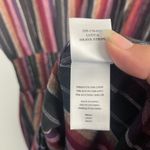 Rails  Lucca Brava Stripe Mini Dress Smocked V-Neck Linen Blend Size Small Photo 5