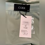 Cider Dirty Martini Long Sleeve Mini Dress - Pale Green NWT (M) Photo 7