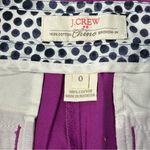 J.Crew  Purple Chino Shorts 0 Photo 2