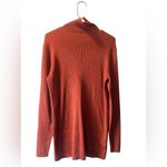 City Chic Toffee Orange Turtle Neck Long Sleeve long length Sweatse Womens Large Photo 4