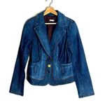 Cache Vtg  ladies denim thick jacket size 12 Photo 0