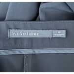 Iris Setlakwe Pants Women 12 Black Linen Dress Pants‎ Business Office Minimalist Photo 3