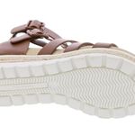 Easy Street Simone Gladiator Platform Wedge Sandals in Cognac Size 11 New in Box Photo 5