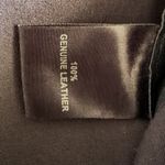 Sibel Saral Genuine Leather Black Trouser Pants Size XS Photo 4