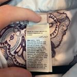 Chico's Chico’s Zenergy Convertible Puffer Jacket Paisley Print Reversible Multi Wear Photo 13