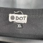 Dot Ribbed Raglan Long Sleeve T Photo 5