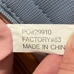 Adrienne Vittadini  blue shoulder tote bag Photo 5