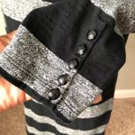 J.Crew | Black Gray Striped Dress Sz XS Photo 4