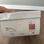 Silver Crystal Bling Rhinestone Flip Flops Size 8 Photo 5