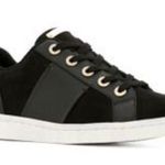 ALDO black Ellyn fancy trendy sneakers Women’s Size New In Box Photo 1