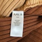 Amur Samira Two Tone Overlap Wool Sweater Dress Size XS Photo 9