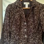 Nwt. Jackie Jon New York Beaded Button Down Jacket‎ Size 4 Suit Jacket. brown Photo 1
